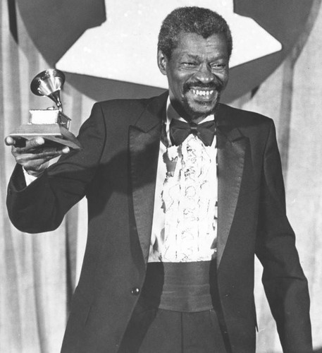 Clarence "Gatemouth" Brown with Grammy