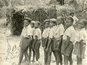 Boyscouts, in Gabon