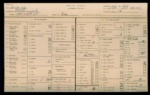 WPA household census for 600 W 49TH ST, Los Angeles County