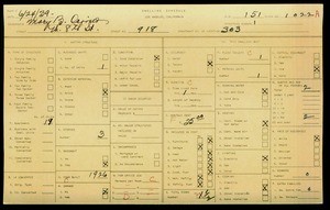 WPA household census for 918 W 8 ST, Los Angeles