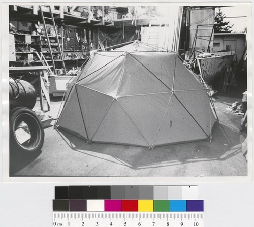 Dome tent in studio (Inflatables)
