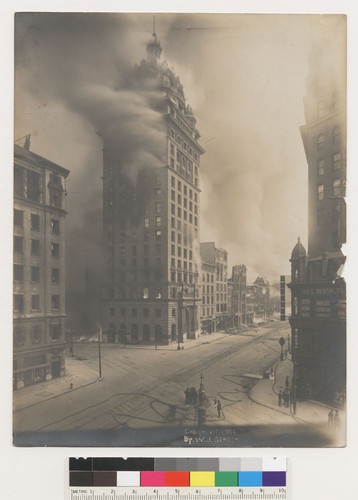 [Call Building on fire. Market St. at Third.]