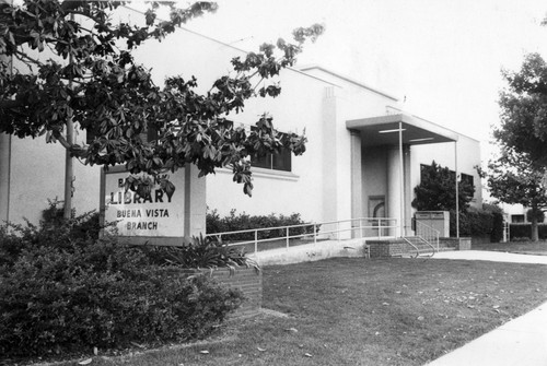 1980s - Buena Vista Library Exterior