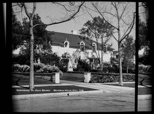 Residence of Jack Benny, Beverly Hills, Cal