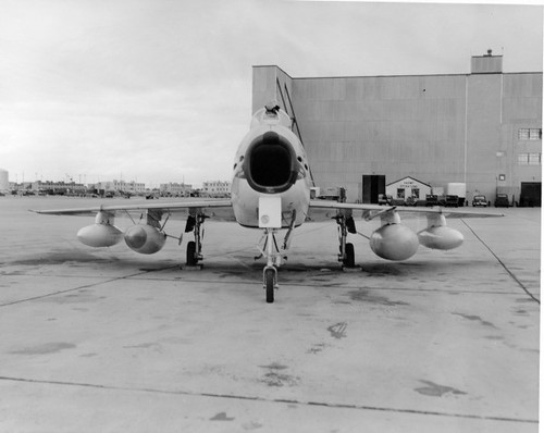PictionID:43265949 - Catalog:16_003840 - Title:North American Fury FJ-4 US Navy photo -