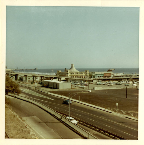Santa Monica Pier viewed from Palisades Park