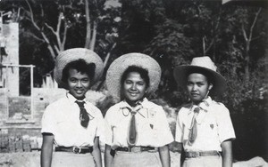 Malagasy girls guides, in Madagascar