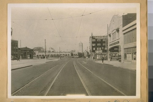 East on Mission St. from 12th St. July 1928
