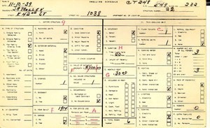 WPA household census for 1038 E 42ND, Los Angeles
