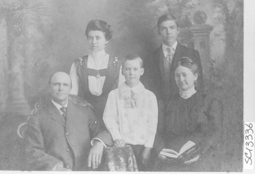 Adolph Olsen and Family