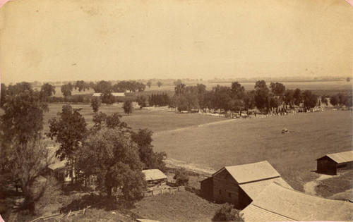 View of Chico Cemetery