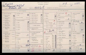 WPA household census for 1927 ADAIR, Los Angeles