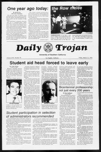 Daily Trojan, Vol. 68, No. 92, March 12, 1976