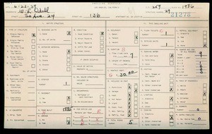 WPA household census for 136 S AVENUE 24, Los Angeles