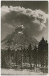 Mt. Lassen in eruption