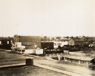 Stockton - Streets - 1850s - 1870s: Channel and El Dorado St
