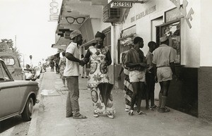 People in the street, in Cameroon