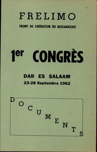 1er Congrès, Dar Es Salaam, 23-28 Septembre 1962. Documents