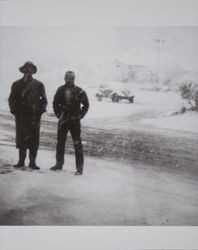 Snow in Occidental, Occidental, California, 1940s