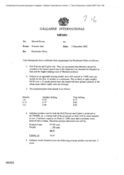 Gallaher International[Memo from Norman Jack to Mounif Fawaz regarding Dorchester Slims 20021203]