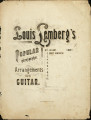 Louis lemberg's popular instrumental arrangements for the guitar, no. 2. Sweet genevieve