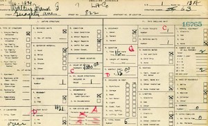 WPA household census for 822 GERAGHTY