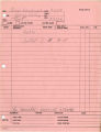 Form reporting the test of reel 2 of Years of Lightning for
Bruce Herschensohn, September 3, 1964