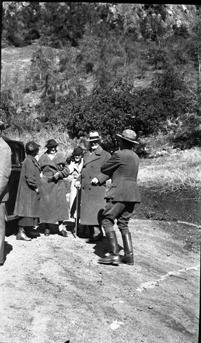 Sequoia Park, Historic Individuals, General Pershing's visit to Sequoia Park