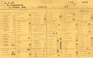 WPA household census for 1155 S GRAND, Los Angeles