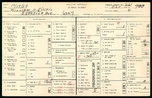 WPA household census for 6327 ESTRALLA AVE, Los Angeles County