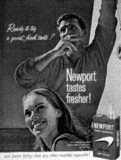 Newport tastes fresher!