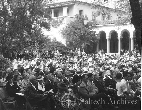 Audience at commencement