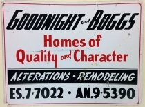 Goodnight and Boggs sign