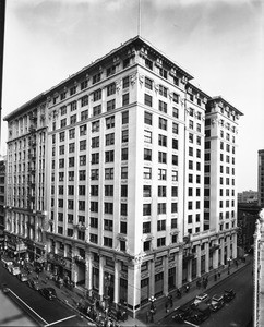 The Chapman Building on South Broadway, at the corner of Broadway and Eighth Street