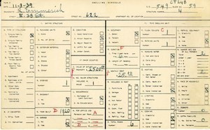 WPA household census for 622 E 38TH, Los Angeles