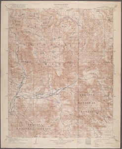 California. Kernville quadrangle (30'), 1908 (1922)