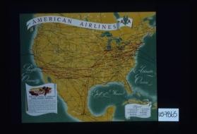 American Airlines. Take your choice of American's scenic optional routes