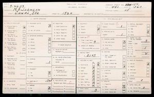 WPA household census for 1920 CANAL, Los Angeles County