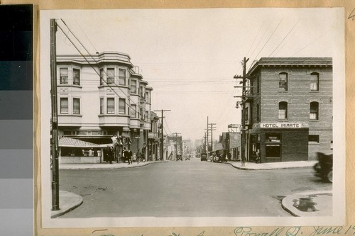 East on Pacific St. from Powell St. June 1926