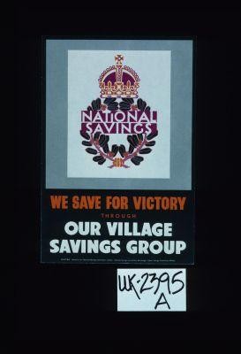 We save for victory through our village savings group