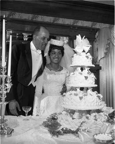 Wedding cake, Los Angeles, 1962