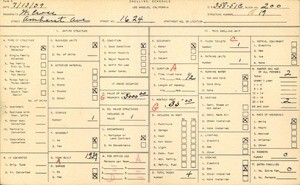 WPA household census for 1624 AMHERST AVE, Los Angeles