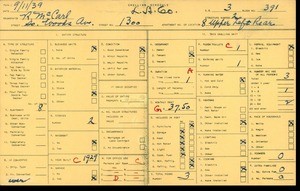 WPA household census for 1300 SOUTH WOODS AVE, Los Angeles County