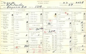 WPA household census for 1314 ANGELUS AVE, Los Angeles