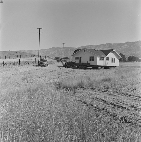 Moving house #1, Berryessa Valley