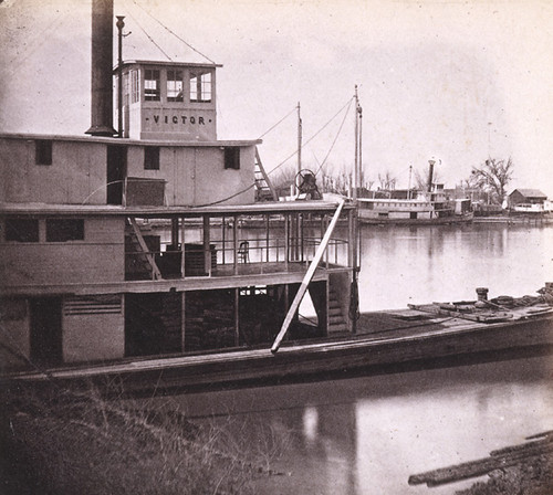 1062. Steamers for the Upper Sacramento River, at Sacramento