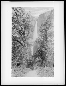 Yosemite Falls in Yosemite National Park, California, ca.1889