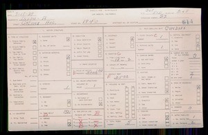 WPA household census for 1940 COTNER, Los Angeles