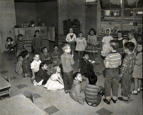 Jersey Elementary school classroom