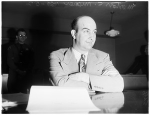 Misener murder preliminary, 1952